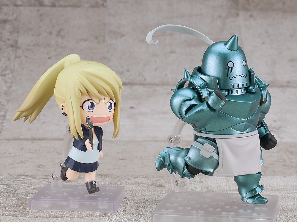 黏土人 溫莉‧洛克貝爾|鋼之鍊金術師 FULLMETAL ALCHEMIST|MADE BY Good Smile Company|木莫KIBAKU|※搭配「黏土人 阿爾馮斯·艾力克」(另售)一同擺飾吧。